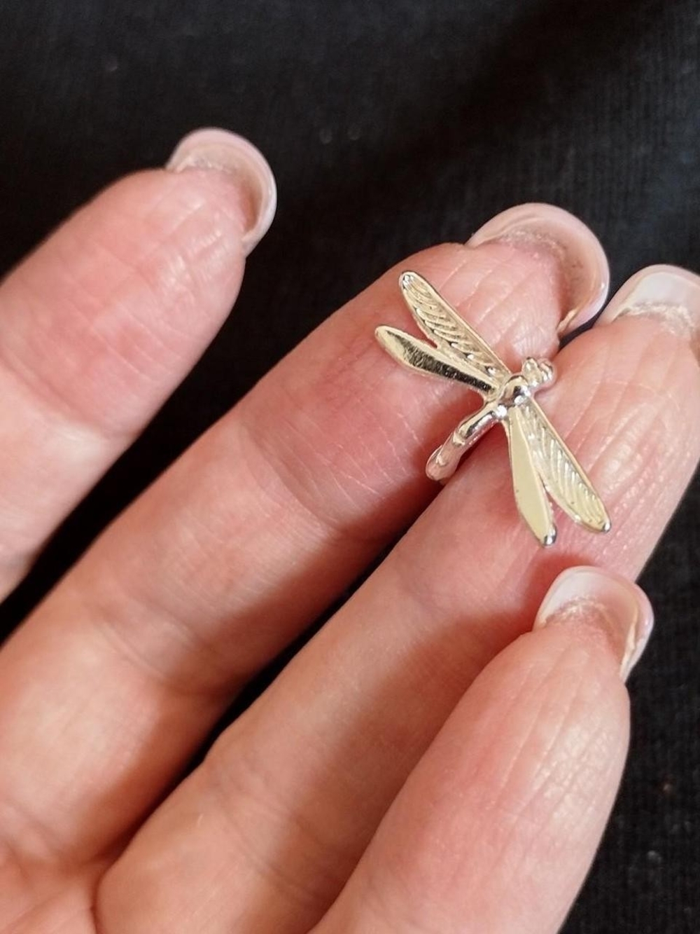 *NEVER WORN!* Silver Dragonfly Ear Cuff- Women's Jewelry